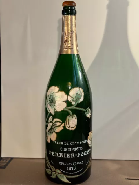 1978 Perrier Jouet Belle Epoque Fleur de Champagne Brut Empty, France