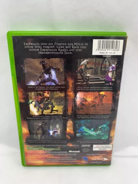 Legacy Of Kain Defiance Xbox 3