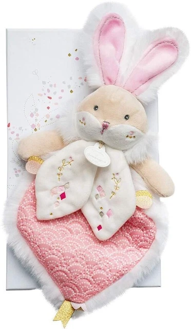 Doudou et compagnie Lapin Rose  - Lapin de Sucre
