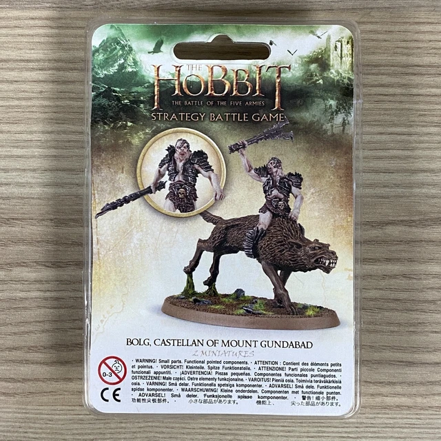 Games Workshop – Gundabad Orc General Bolg – Le Hobbit – Figurine Finecast Neuve