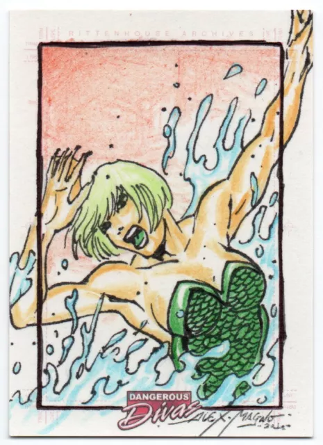 2011 Dangerous Divas Sketches by Alexandre Alex Magno 1/1