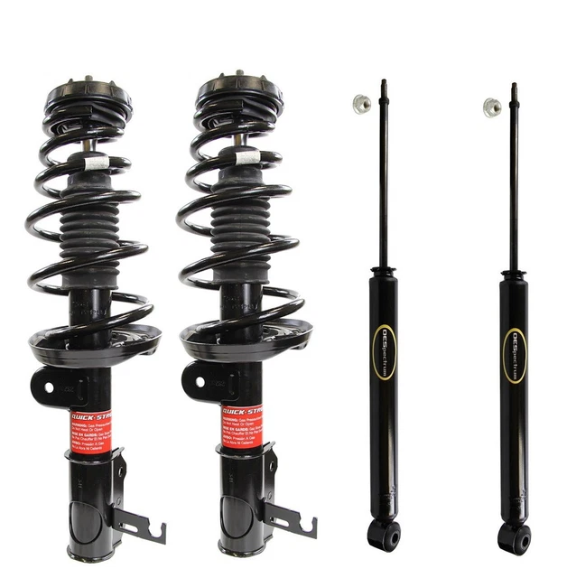Monroe Front Strut Coil Springs & Rear Shock Absorbers Kit For Cruze L4 2012-15