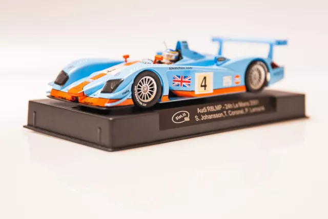 Slot.It Audi R8 LMP Le Mans 2003 #6, SICA33B Autorennbahn 1:32 Slotcar NEU OVP