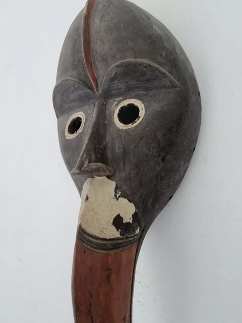 MASQUE EN BOIS COTE D'IVOIRE AFRIQUE. AFRICAN MASK IN WOOD Ivory Coast