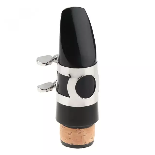 Bb Clarinet Mouthpiece Set with Cap Reed Metal Ligature Woodwind Parts 3