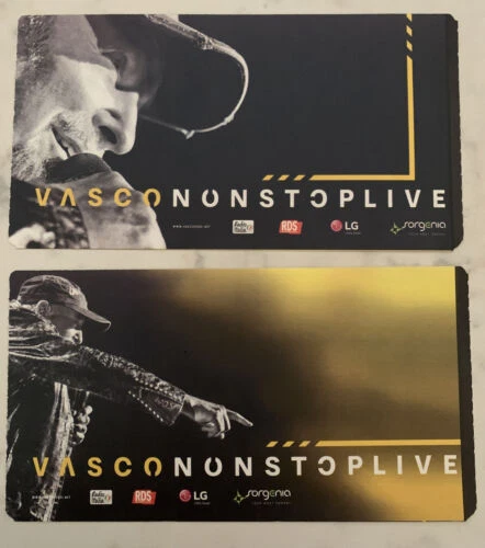 2 Biglietti Vasco Rossi No Stop Live 2018