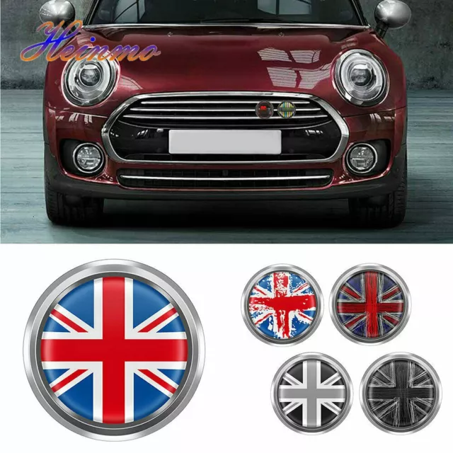 Metall Kühlergrill Abzeichen Emblem Universal für MINI Cooper Countryman Clubman