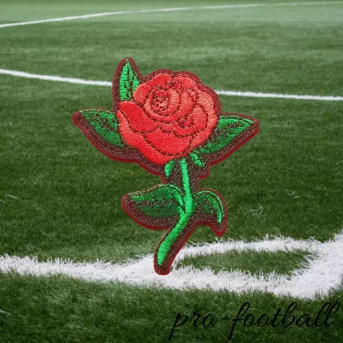 Rose Flower (Iron on) Embroidery Applique Patch Sew Iron Badge