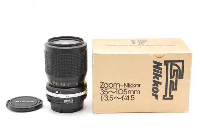 [ TOP MINT w/ Box ] Nikon Ai-s Ais Zoom Nikkor 35-105mm f3.5-4.5 MF Lens JAPAN