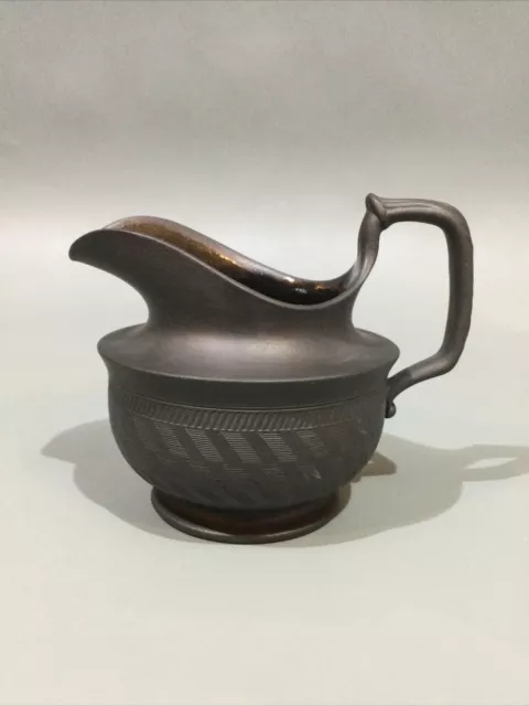 Wedgwood Black Basalt Cream Jug