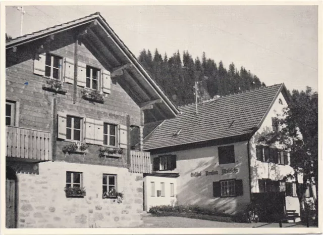 TRIESENBERG Liechtenstein Gasthof Masescha sw Ak 1955