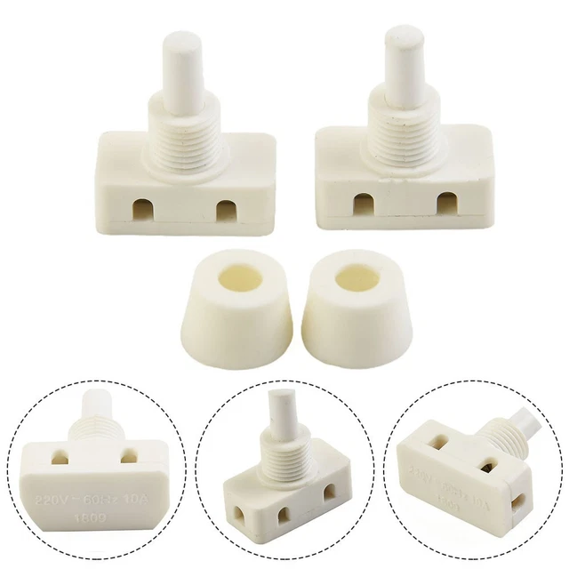 Double Touche Avec Gravure Cloche Pour Interrupteur 1 Voie Et 1 Bouton Poussoir Cloche Blanc Simon 75 86288523