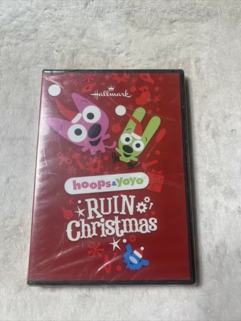 Hoops & and Yoyo Ruin Christmas DVD Hallmark New Sealed
