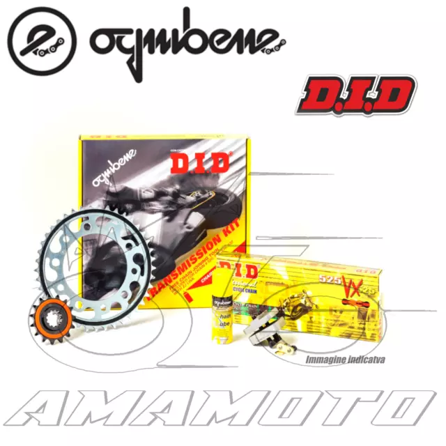 Kit Trasmissione Catena Corona Pignone Did Honda Ctx 700 N Abs 2014 2015 2016