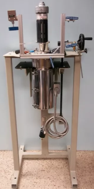 Autoclave Engineers 4000 Ml Stirring Pressure Reactor Zipper Clave & Jack Stand