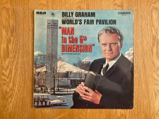 BILLY GRAHAM - MAN IN THE 5th DIMENSION Vinyl Record (1969) - CDS 1039