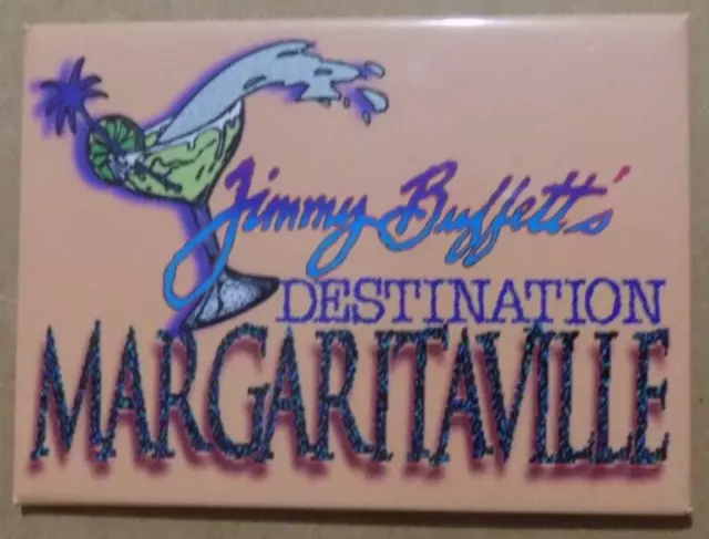 Jimmy Buffett Destination Margaritaville Magnet