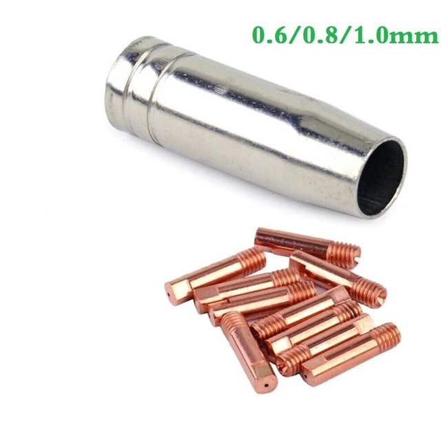 MB15 MIG Kit materiali di consumo punte contatto portaugelli a Sindone per MIG130/140/200