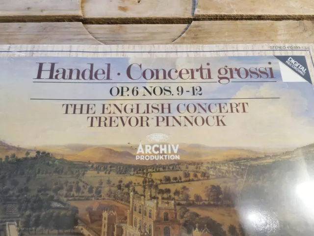 Handel The English Concert Trevor Pinnock Mint Lp And Cover Original 2