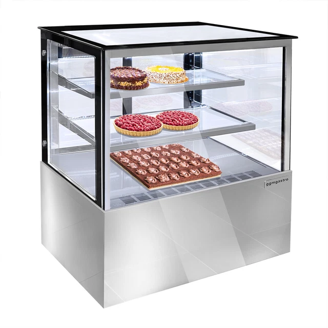 Kuchentheke - 1,2m - +2 ~+8 °C - 2 Ablagen | GGM Gastro