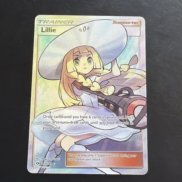 lillie pokemon card 147 149 [PSA] 147/149 Pokémon Extended Artwork Protective Display Case In the Pokemon Trading Card Game Lillie #147 Prices | Pokemon