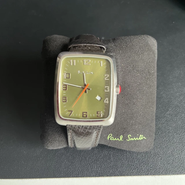 PAUL SMITH WATCH mens green face £27.74 - PicClick UK