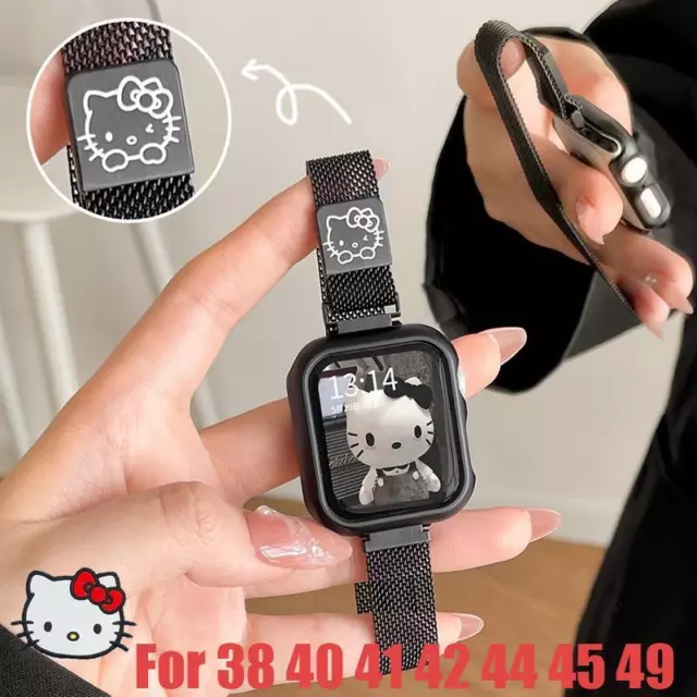 Hello Kitty Watch Band for apple watch Ultra Bracelet  Accessories for Iwatch