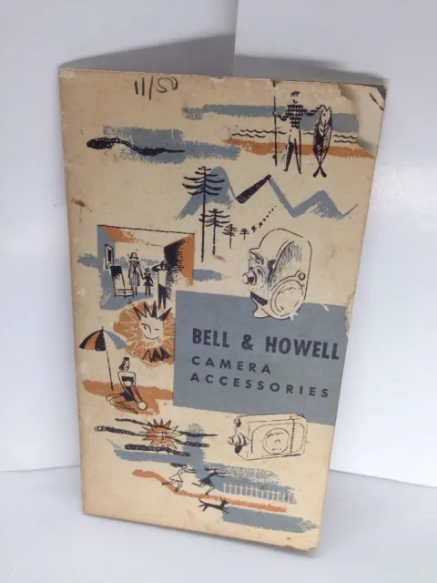 Bell & Howell 1940-50's Camera Accessories Booklet, Form 10378