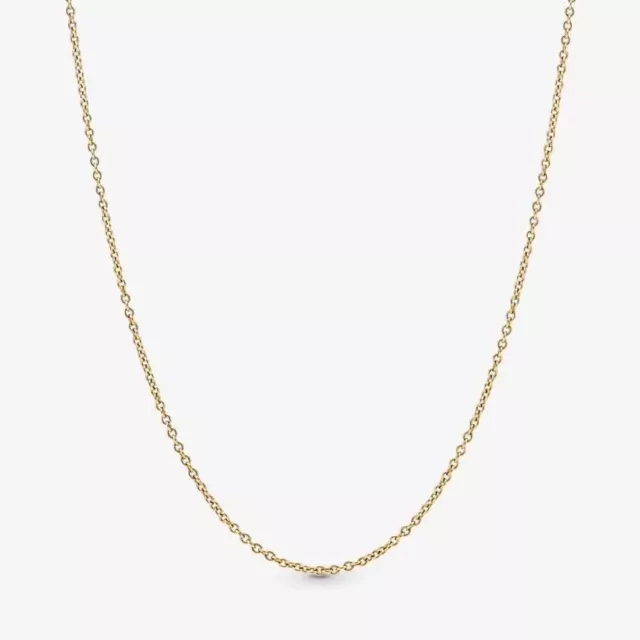 *BRAND NEW* Pandora 14k Gold Hand-Finished Classic Anchor Chain Necklace 550331