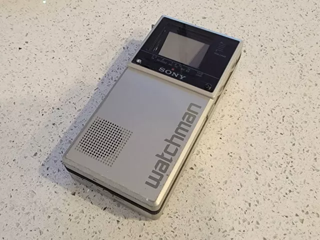 SONY Watchman 1980s FD-20A Mini Portable TV | As Is