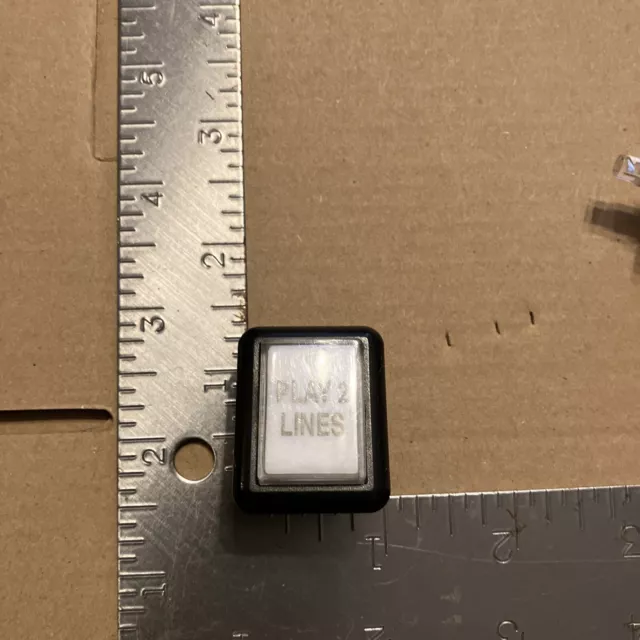 Bally Evo Play 2 Lines Button With Bulb