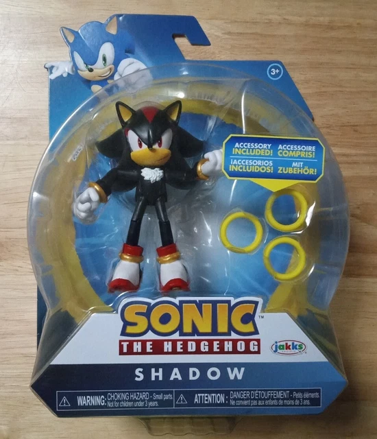 JAKKS PACIFIC SONIC The Hedgehog 4 inch Action Figure - Shadow NEW EUR ...