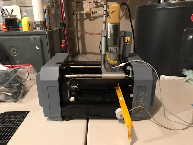 ROLAND MDX-15 3D Plotter Mini Mill CNC, 4th Axis Rotary