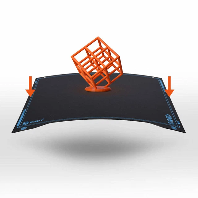 Products BIQU SSS Super Spring Steel Sheet Heat bed Platform 220*220 MM PEI