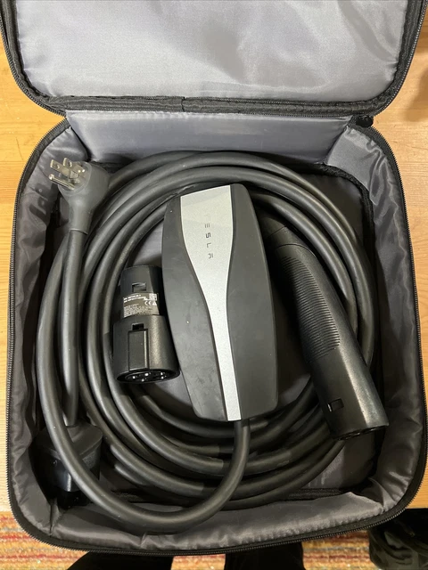 Tesla Mobile Connector Charging Bundle with 5-15 & J1772 Adapters