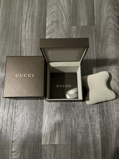 Empty gucci watch box best sale