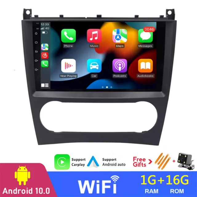 For Benz C CLK CLC G-Class W203 W209 Android Car Stereo Radio Carplay GPS Navi
