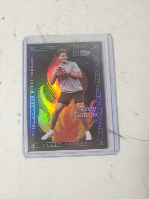 TREY LANCE 2021 UD Skybox Metal Universe Champions Blast Furnace Card BF-7