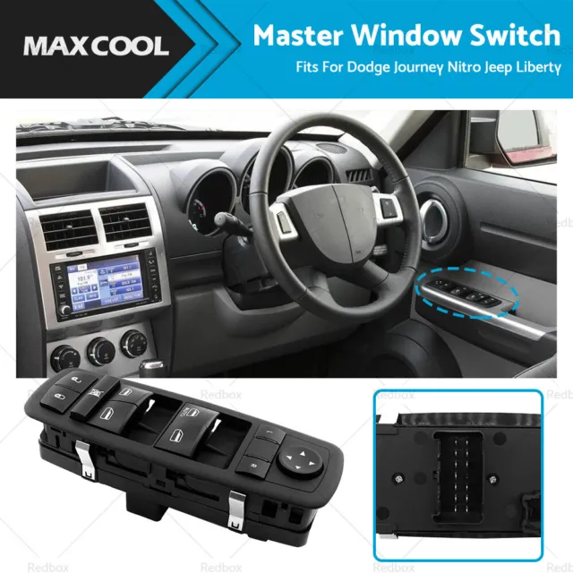 Master Window Switch​ Fits For Dodge Journey Nitro Jeep Liberty 4602632AG