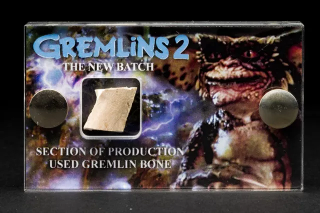 Gremlins 2 Movie Prop Gremlin Production-Used Film Prop display with COA