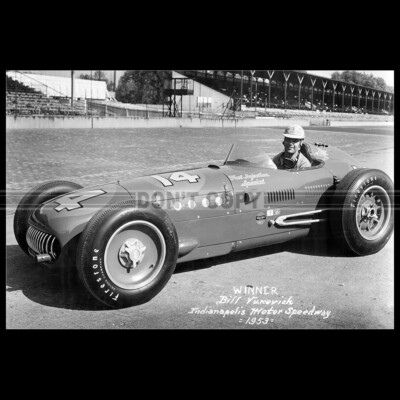Photo A.013355 LEE WALLARD KURTIS KRAFT-OFFENHAUSER INDIANAPOLIS 500 1951 