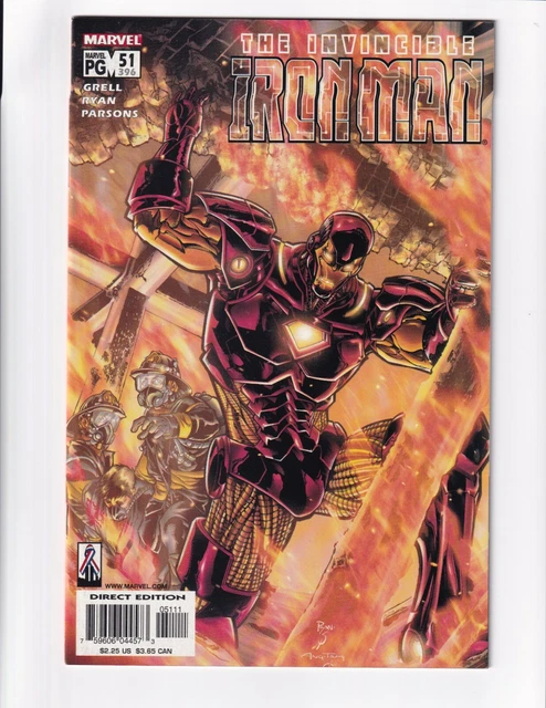 The Invincible Iron Man #51 - (2002) - Marvel Comics