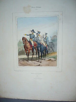 INCISIONE 1880 GALLERIA Militare Treno Dell'equipaggio Dell'esercito