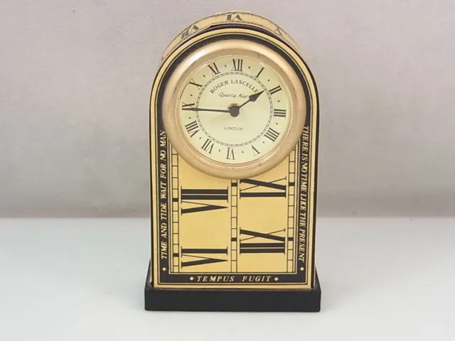 Roger Lascelles Clocks of London allarme quarzo orologio da tavolo orologio da camino orologio da viaggio