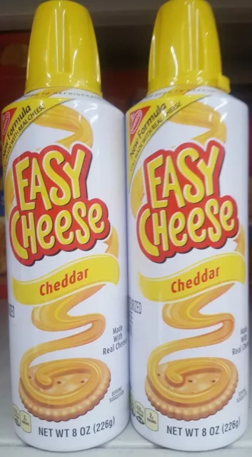 Nabisco Kraft Easy Cheese American,Sharp Cheddar,Cheddar n Bacon PICK ONE  BOTTLE 