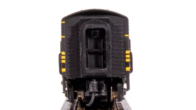 Broadway Ltd 7771 N Scale DRGW EMD F7B Black 3-Stripe Diesel Locomotive #5563 3