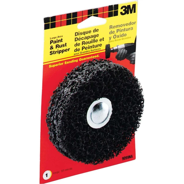 3M 4 In. Double Pad Paint Removal Disc 9099 3M 9099 051144090990