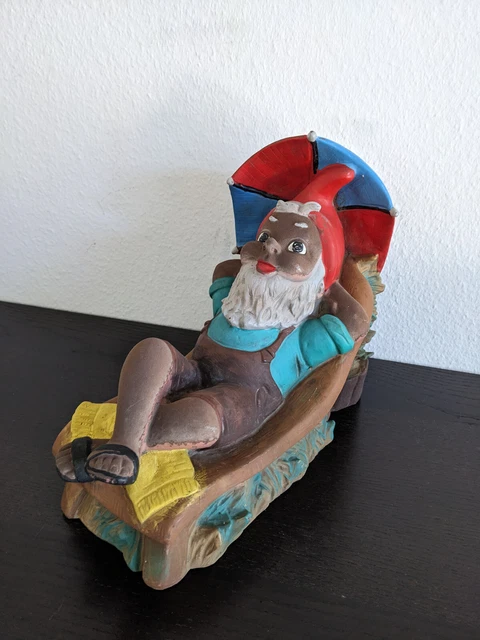 TOLLER ALTER GARTENZWERG groß HEISSNER Vintage EUR 35,00 PicClick DE