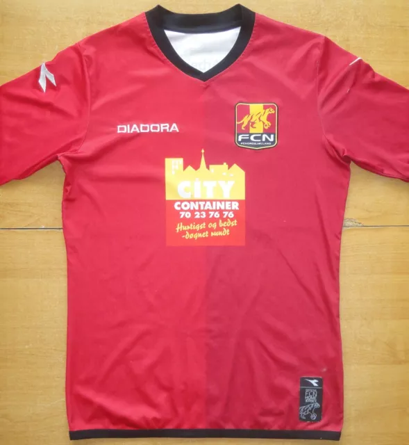 2013/14 FC Nordsjaelland Denmark Diadora Football Shirt Jersey