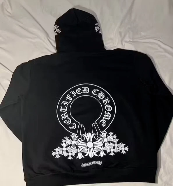 CHROME HEARTS X Drake Certified Lover Boy Hoodie – Black $397.00